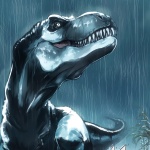 雨とT-REX